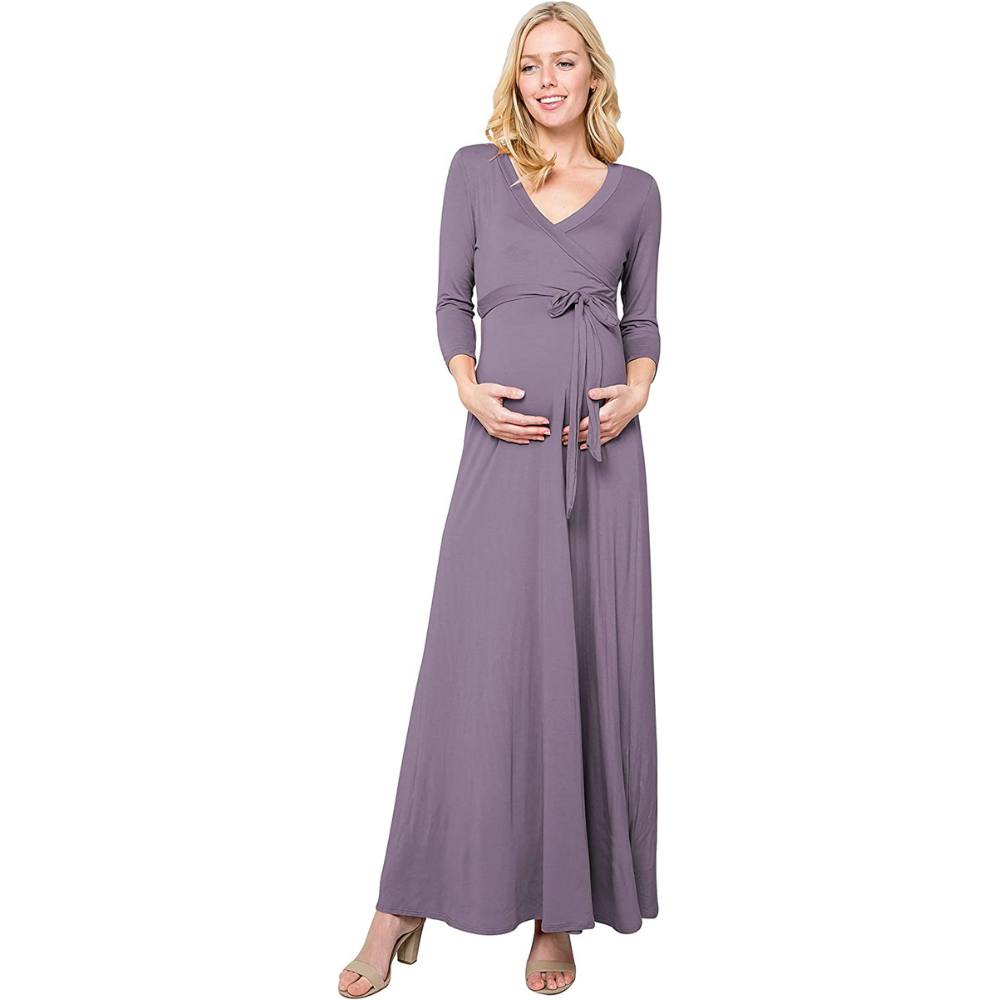 Maternity Dresses for Your Winter Photoshoot