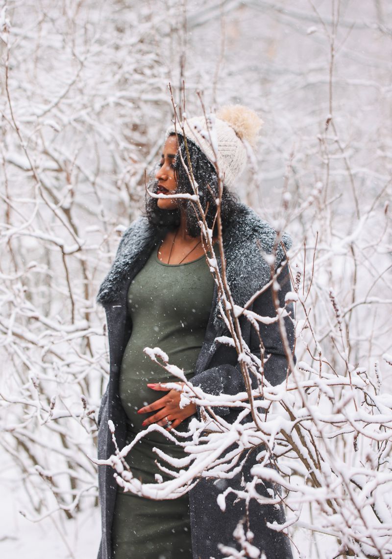 Stay Warm & Stylish with a Maternity Winter Coat